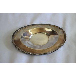 Vintage Sheets Rockford Co 1875 Silver Dish Plate